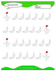 Çizgi Çalışma Sayfaları